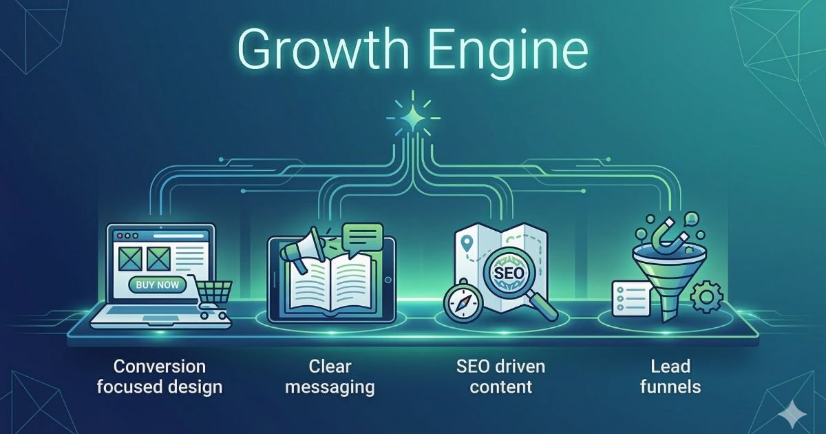 Your Website is Not a Digital Brochure. It is a Growth Engine for Your Business!
