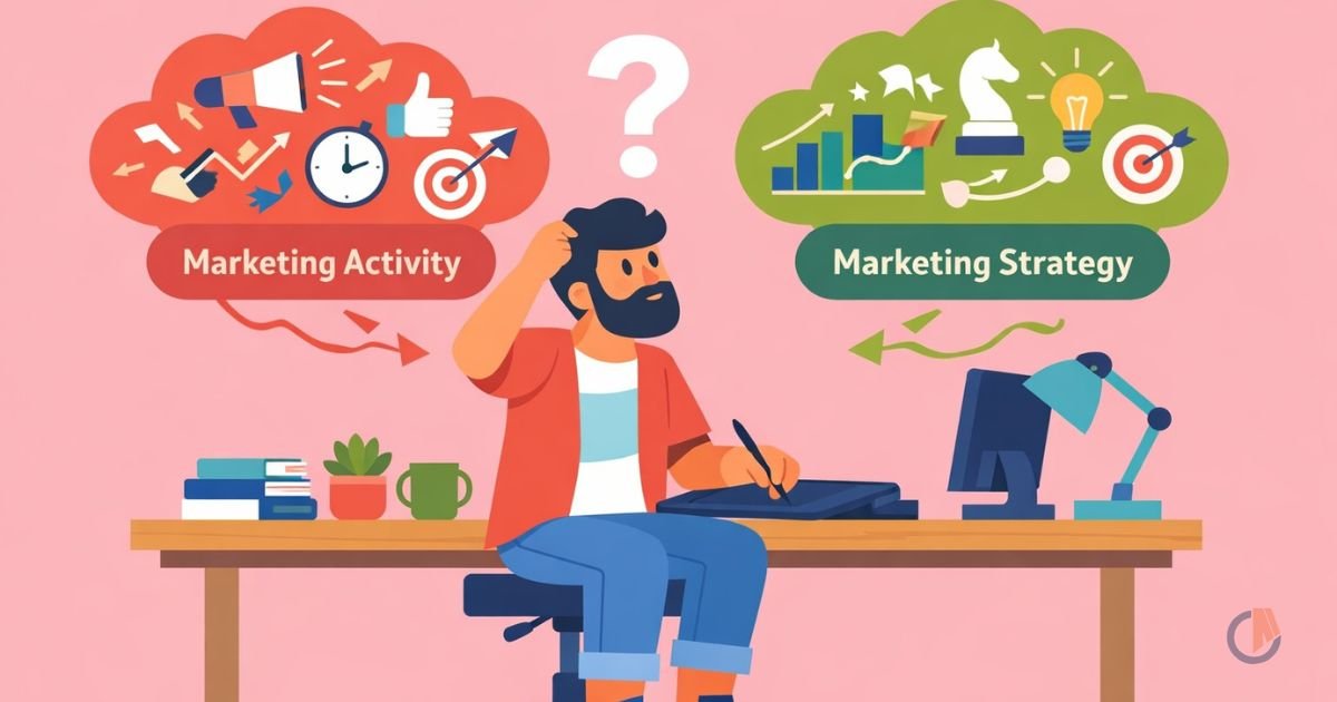 The Difference Between Marketing Activity and Marketing Strategy