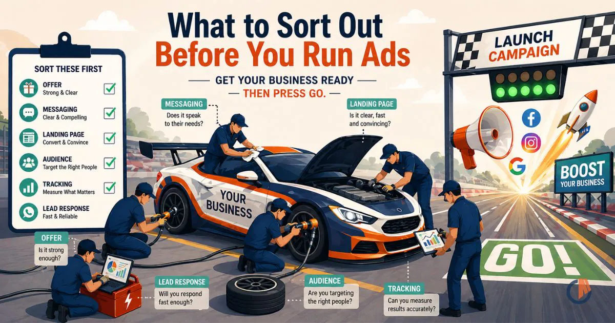 What to Sort Out Before You Run Ads